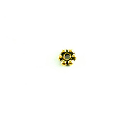 3mm HEISHA Beads (0.5mm ID) - Antique Gold Plate