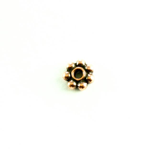 5mm HEISHA Beads (1mm ID) - Antique Copper Plate