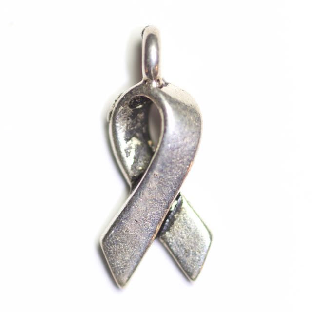 Awareness Charm - Antique Silver Plate