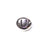 Letter "U" Bead - Antique Rhodium Plate