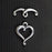 Jubilee Clasp Set - Antique Silver Plate