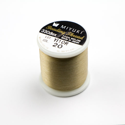 Miyuki Nylon Beading Thread B Brown Biscotti (50m)