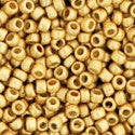 8/0 TOHO Seed Bead - PermaFinish - Matte Galvanized Starlight