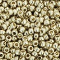 15/0 TOHO Seed Bead - PermaFinish - Galvanized Aluminum