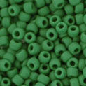 11/0 TOHO Seed Bead - Opaque-Frosted Pine Green