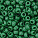 11/0 TOHO Seed Bead - Opaque Pine Green