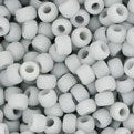 11/0 TOHO Seed Bead - Opaque-Frosted Grey