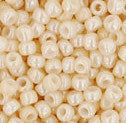 11/0 TOHO Seed Bead - Opaque-Lustered Light Beige