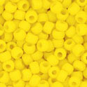 11/0 TOHO Seed Bead - Opaque-Frosted Sunshine