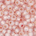 11/0 TOHO Seed Bead - PermaFinish - Silver-Lined Milky Peachy Pink