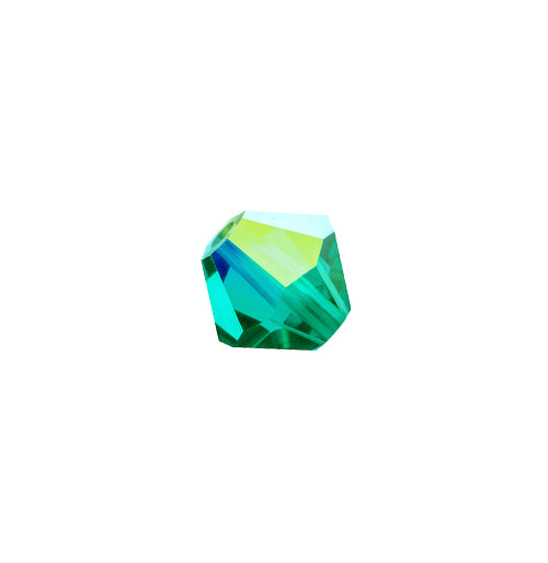 Preciosa 3mm BICONE Bead - Emerald AB