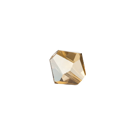Preciosa 4mm BICONE Bead - Crystal Golden Flare Full