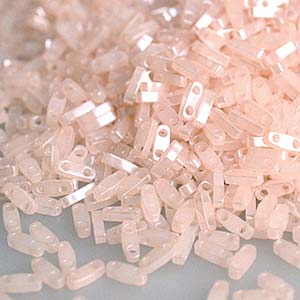 Miyuki QUARTER TILA Beads - Pink Pearl Ceylon