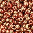 11/0 TOHO Seed Bead - Gilded Marble Red