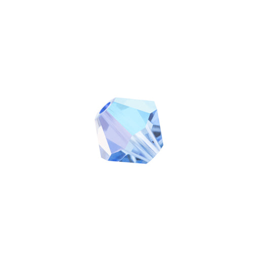 Preciosa 3mm BICONE Bead - Light Sapphire AB