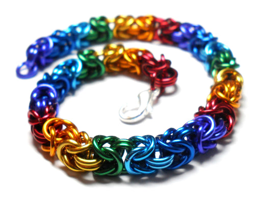 HyperLynks Rainbow Byzantine Bracelet Kit
