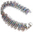 HyperLynks Titanium Wavelength Bracelet - Intermediate