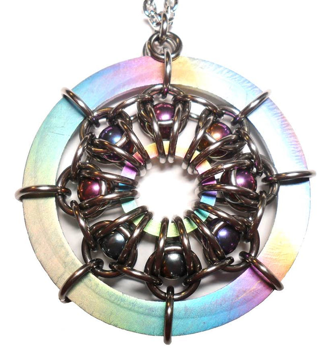 HyperLynks Titanium Flower Power Pendant Kit